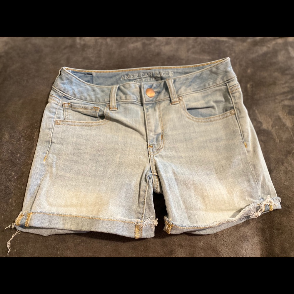 American eagle denim shorts
